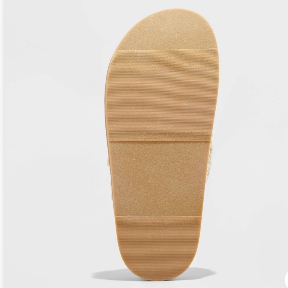 Universal Thread Off White Kylie Woven Sandals 7.5 - Picture 4 of 9